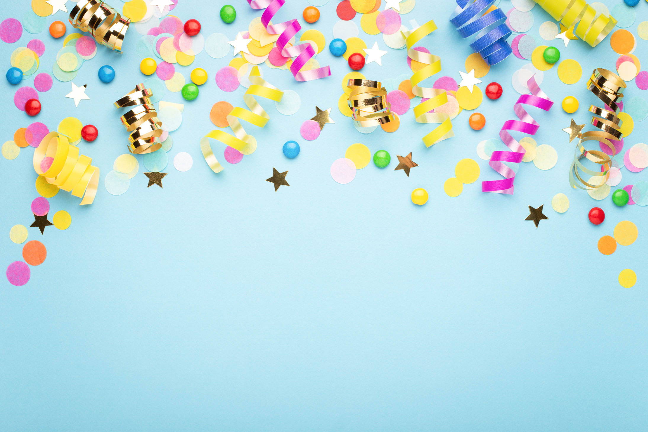 Birthday party background.